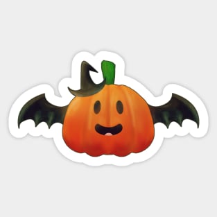 CUTE WITCHY PUMPKIN Sticker